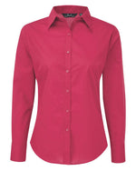 Premier Workwear Ladies Long Sleeve Poplin Blouse - PR300M - thumbnail 6