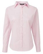Premier Workwear Ladies Long Sleeve Poplin Blouse - PR300M - thumbnail 11