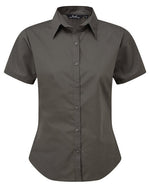 Premier Workwear Ladies Short Sleeve Poplin Blouse - PR302M - thumbnail 5