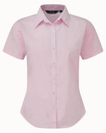 Premier Workwear Ladies Short Sleeve Poplin Blouse - PR302M - thumbnail 11