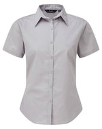 Premier Workwear Ladies Short Sleeve Poplin Blouse - PR302M - thumbnail 15