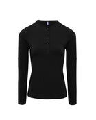 Premier Workwear Ladies Long John Roll Sleeve Tee - PR318M