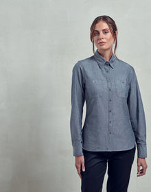 Premier Women’s Organic Cotton Chambray Shirt