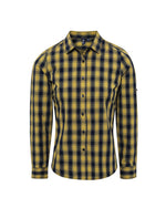 Premier Workwear Ladies Mulligan Check Long Sleeve Cotton Shirt - PR350M - thumbnail 2