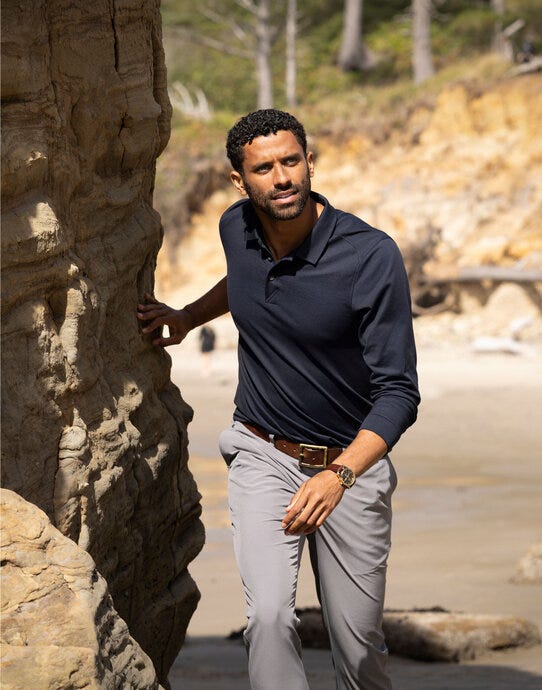 Cutter & Buck Advantage Long Sleeve Polo Men