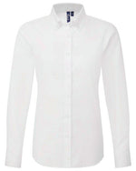 Premier Workwear Oxford Long Sleeve Shirt - PR384F - thumbnail 6