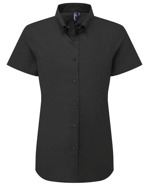 Premier Workwear Oxford Short Sleeve Shirt - PR386F