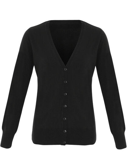 Premier Workwear Ladies Essential Acrylic Cardigan - PR402M
