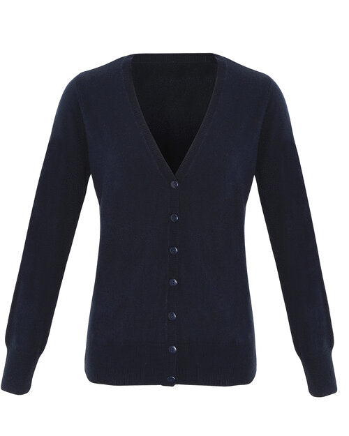 Premier Workwear Ladies Essential Acrylic Cardigan - PR402M