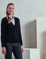 Premier Workwear Ladies Essential Acrylic Cardigan - PR402M - thumbnail 1