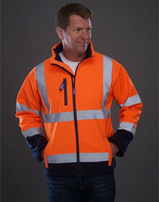 Yoko Hi-Vis Softshell Jacket