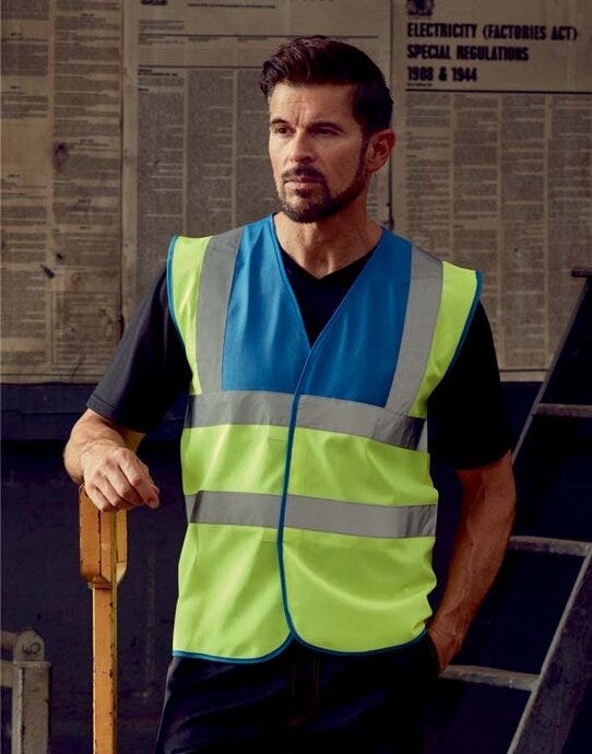 Yoko Two Tone Class 1 Waistcoat