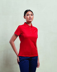 Premier Ladies Coolchecker Pique Polo Shirt (cont)