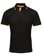 Premier Workwear Mens Contrast Tipped Coolchecker Polo Shirt - PR618M