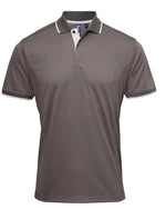 Premier Workwear Mens Contrast Tipped Coolchecker Polo Shirt - PR618M - thumbnail 8