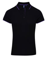 Premier Workwear Ladies Contrast Tipped Coolchecker Polo Shirt - PR619M