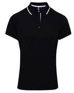 Premier Workwear Ladies Contrast Tipped Coolchecker Polo Shirt - PR619M - thumbnail 7