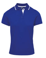 Premier Workwear Ladies Contrast Tipped Coolchecker Polo Shirt - PR619M - thumbnail 11