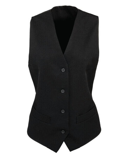 Premier Workwear Ladies Lined Polyester Waistcoat - PR623M