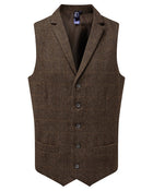 Premier Workwear Mens Herringbone Waistcoat - PR625M
