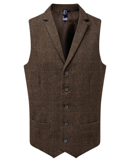 Premier Workwear Mens Herringbone Waistcoat - PR625M