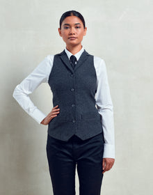 Premier Women's Herringbone Waistcoat