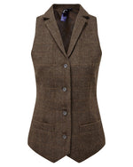 Premier Workwear Ladies Herringbone Waistcoat - PR626M