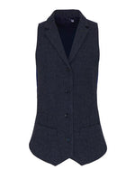 Premier Workwear Ladies Herringbone Waistcoat - PR626M - thumbnail 3