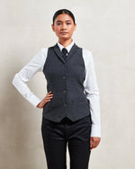 Premier Workwear Ladies Herringbone Waistcoat - PR626M