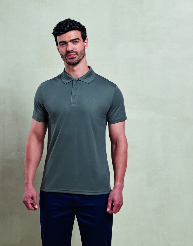 Premier Mens Spun-Dyed Recycled Polo Shirt