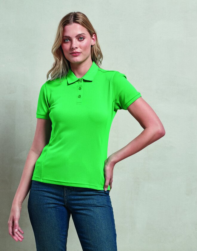 Premier Women's Coolchecker Plus Pique Polo - Coolplus
