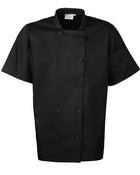 Premier Workwear Short Sleeve Chefs Jacket - PR656M