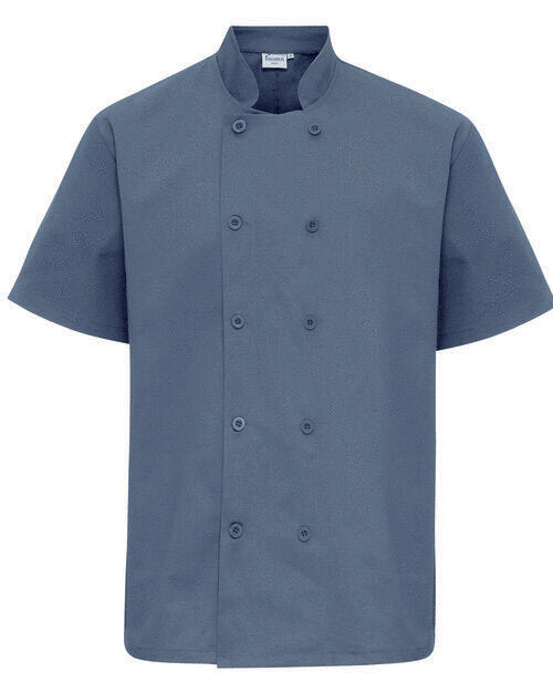 Premier Workwear Short Sleeve Chefs Jacket - PR656M