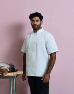 Premier Workwear Short Sleeve Chefs Jacket - PR656M - thumbnail 1