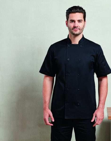 Premier Short Sleeve Chef's Jacket