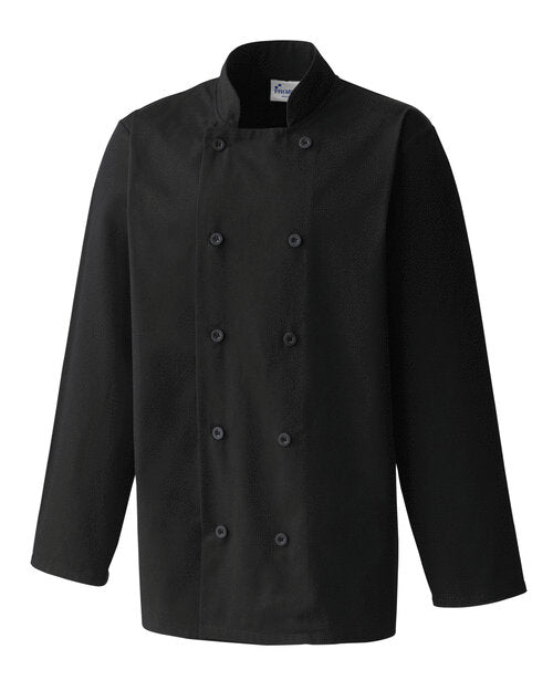 Premier Workwear Long Sleeve Chefs Jacket - PR657M