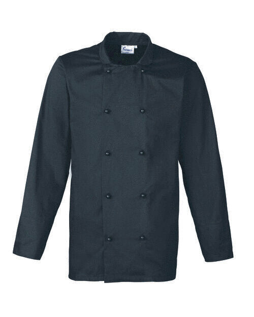 Premier Workwear Cuisine Long Sleeve Chefs Jacket - PR661M