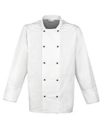 Premier Workwear Cuisine Long Sleeve Chefs Jacket - PR661M - thumbnail 4