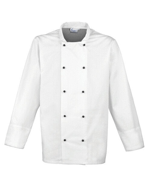 Premier Workwear Cuisine Long Sleeve Chefs Jacket - PR661M