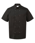 Premier Workwear Stud S/S Chef Jacket - PR664M