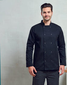 Premier Chef's Long Sleeve Stud Jacket