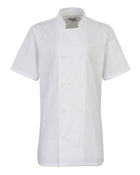 Premier Workwear Ladies Short Sleeve Chefs Jacket - PR670M