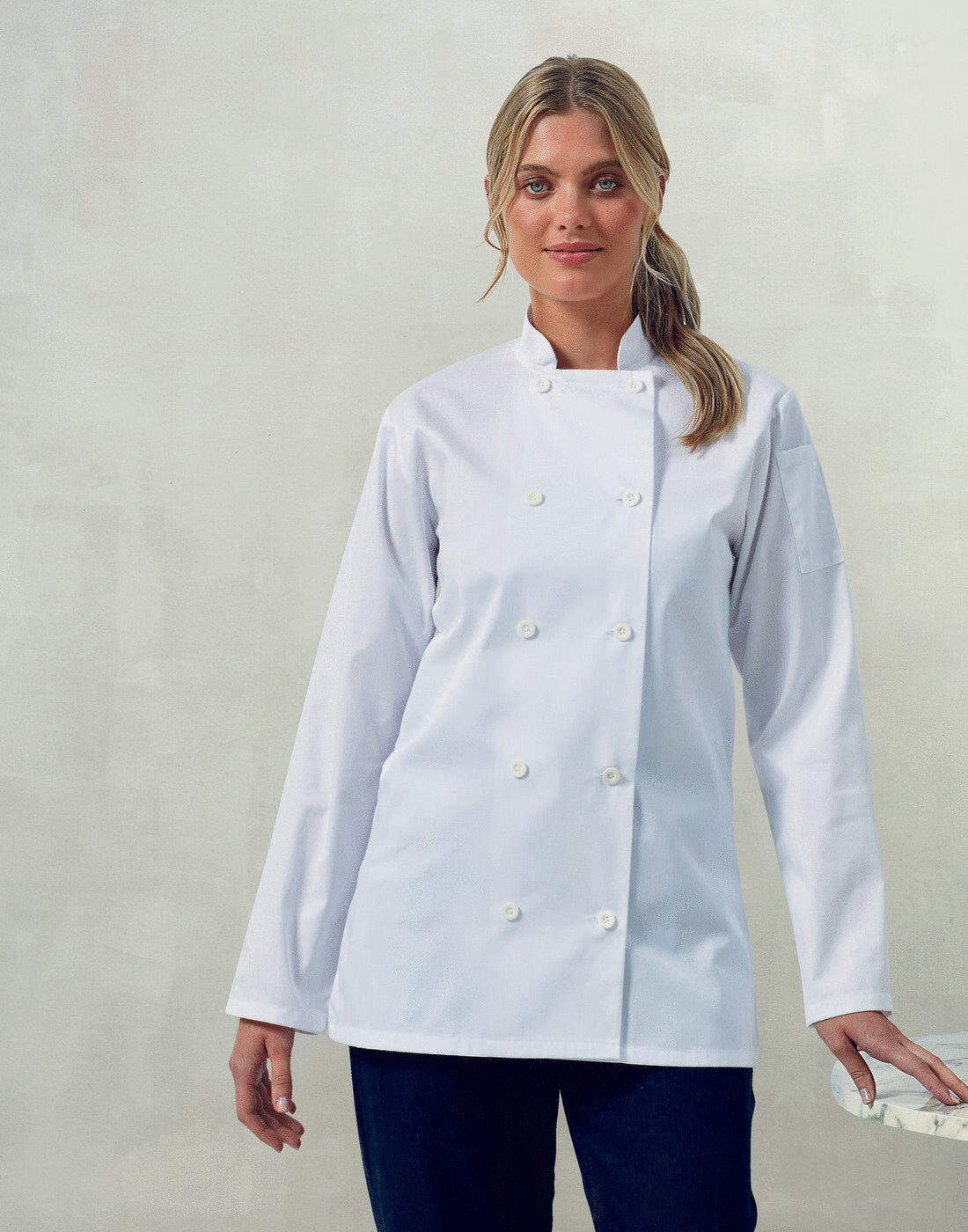 Premier Women's Long Sleeve Chef's Jacket