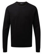 Premier Workwear Mens Crew Neck Cotton Rich Knitted Sweater - PR692M