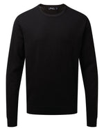 Premier Workwear Mens Crew Neck Cotton Rich Knitted Sweater - PR692M
