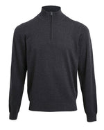 Premier Workwear Mens 1/4 Zip Knitted Sweater - PR695M - thumbnail 3