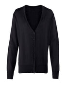 Premier Workwear Ladies Button Through Knitted Cardigan - PR697M