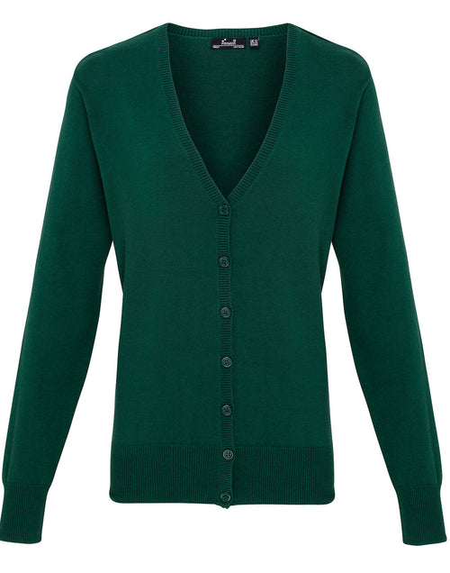 Premier Women's Button-Through Knitted Cardigan - [CLEARANCE]