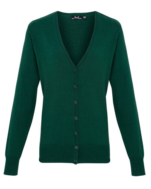 Premier Workwear Ladies Button Through Knitted Cardigan - PR697M