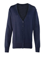 Premier Workwear Ladies Button Through Knitted Cardigan - PR697M - thumbnail 5